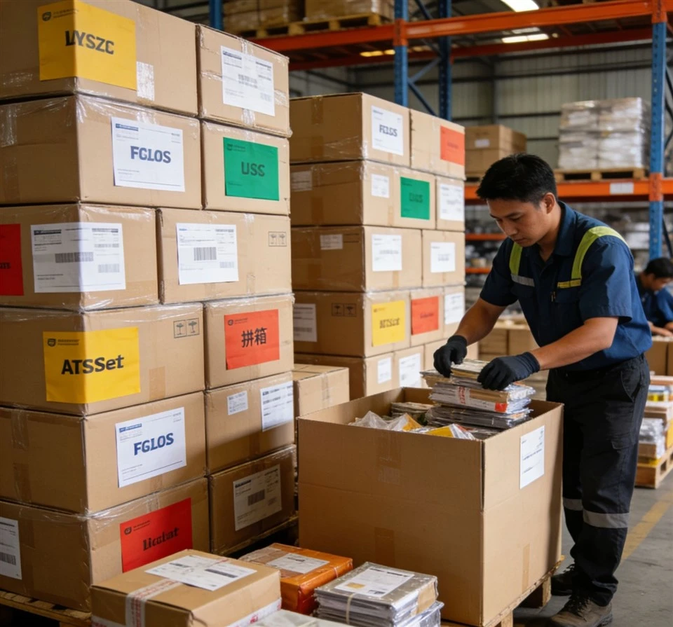 Kina-Kanada LCL Shipping